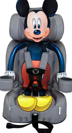 KidsEmbrace 2-in-1 Harness Booster Car Seat - Mickey Mouse