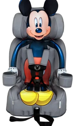 KidsEmbrace 2-in-1 Harness Booster Car Seat - Mickey Mouse