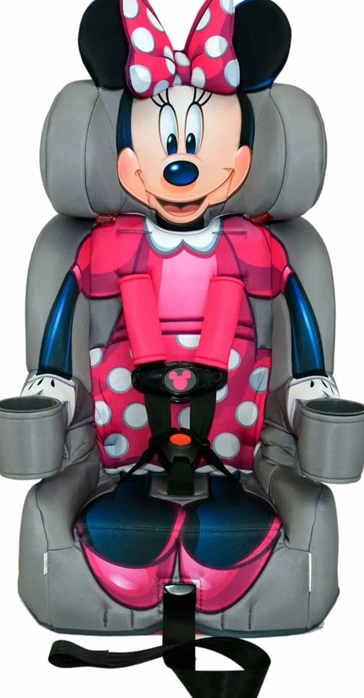 KidsEmbrace 2-in-1 Harness Booster Car Seat - Minnie Mouse