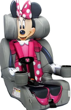 KidsEmbrace 2-in-1 Harness Booster Car Seat - Minnie Mouse