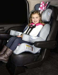 KidsEmbrace 2-in-1 Harness Booster Car Seat - Minnie Mouse