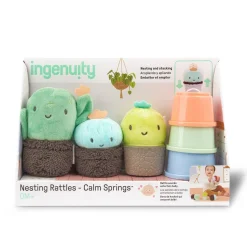 Kids2 Ingenuity Calm Springs Nesting Rattles