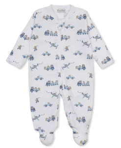 Kissy Kissy Footie w/ Zip Print - Multi, 0-3M