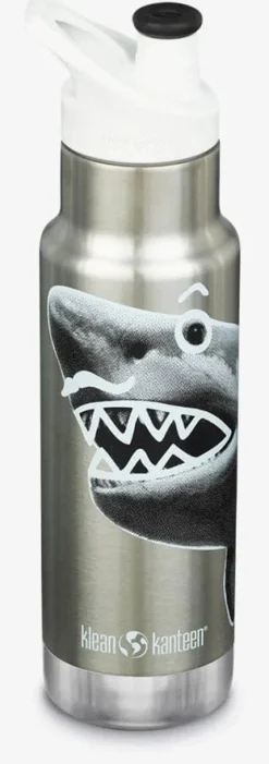 Klean Kanteen Kid Classic Insulated Stainless Steel Bottle, 12 oz - Mr. Shark