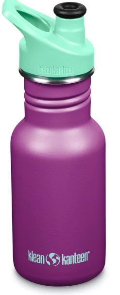 Klean Kanteen Kid Classic Sport Bottle, 12 oz - Sparkling Grape
