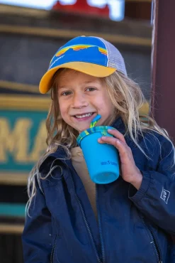 Klean Kanteen Kid Cup with Straw Lid, 10oz - Hawaiian Ocean