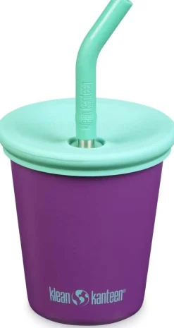 Klean Kanteen Kid Cup with Straw Lid, 10oz - Sparkling Grape