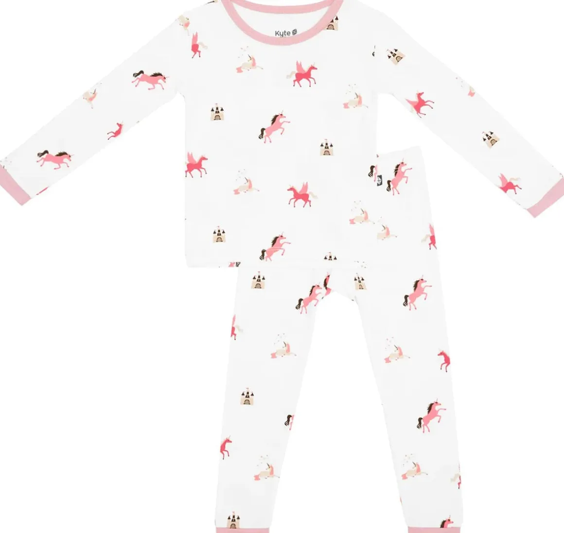 Kyte Baby Toddler Long Sleeve Pajama Set - Unicorn (2T)