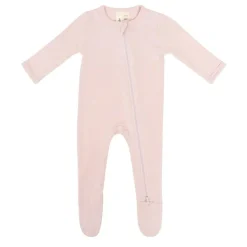 Kyte Baby Zippered Footie - Blush (0-3 months)