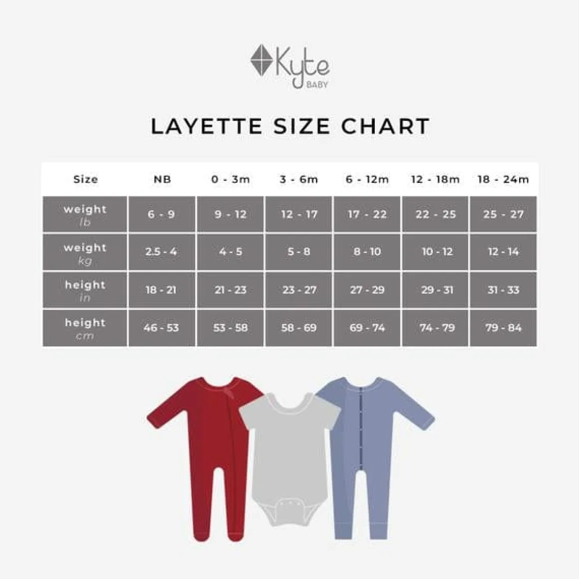 Kyte Baby Zippered Footie - Blush (6-12 months)