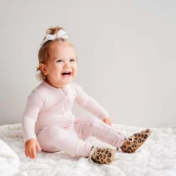 Kyte Baby Zippered Romper - Blush (0-3 months)