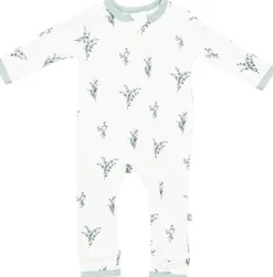 Kyte Baby Zippered Romper - Eucalyptus (6-12M)