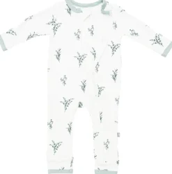 Kyte Baby Zippered Romper - Eucalyptus (6-12M)