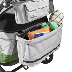 Larktale Caravan Coupe Quad (4 Seater) Stroller Wagon - Byron Black