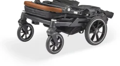 Larktale Caravan Coupe Quad (4 Seater) Stroller Wagon - Byron Black