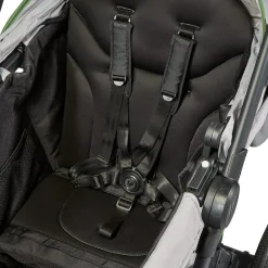 Larktale Caravan Coupe V2 (2 Seater) Stroller Wagon - Gray / Blue