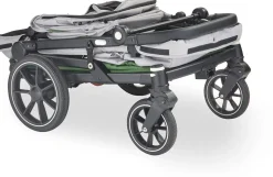 Larktale Caravan Coupe V2 (2 Seater) Stroller Wagon - Gray / Blue