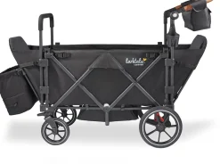 Larktale Caravan Quad (4 Seater) Stroller Wagon - Byron Black