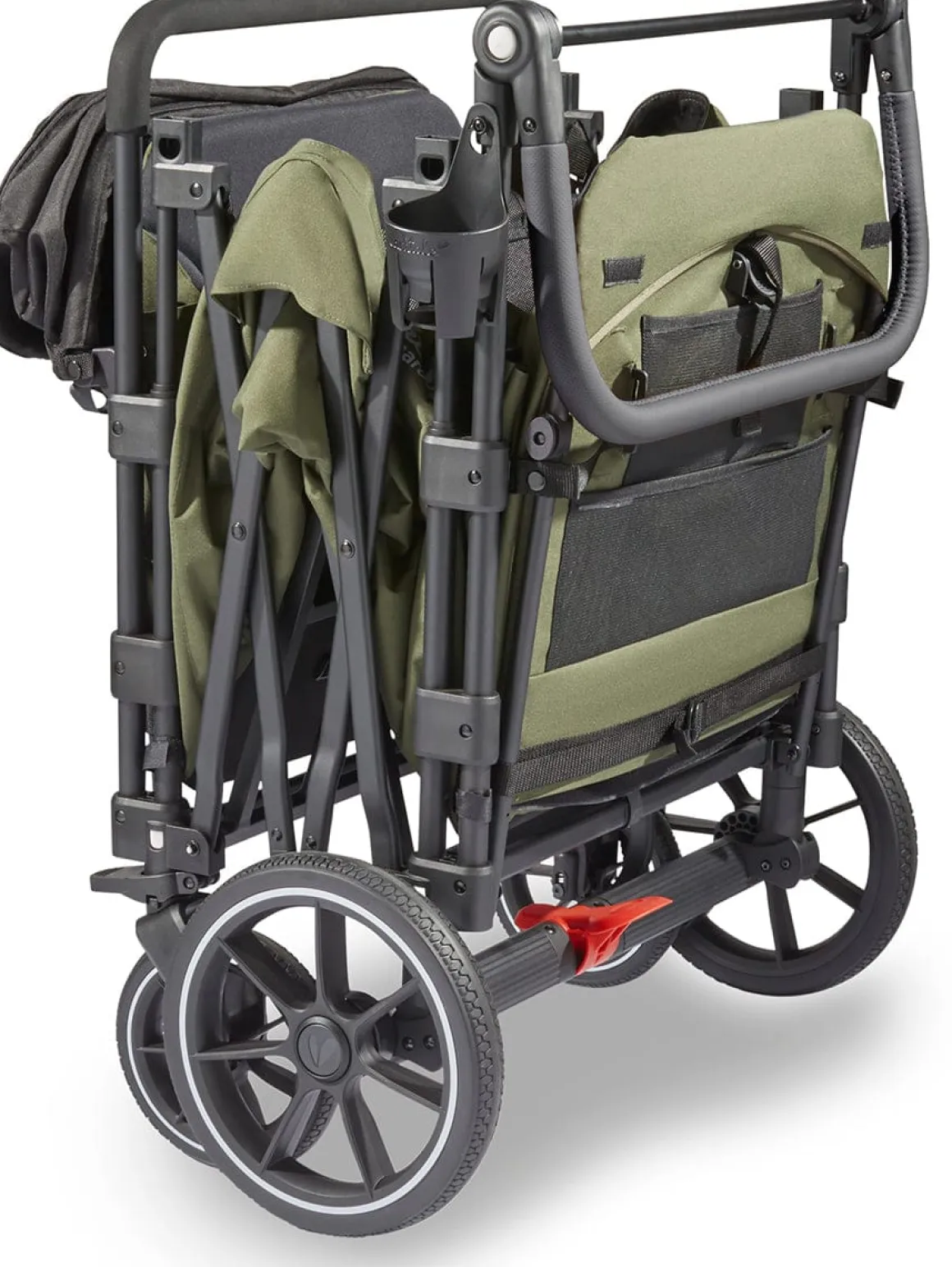 Larktale Caravan Quad (4 Seater) Stroller Wagon - Byron Black