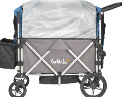 Larktale Caravan Stroller Wagon Canopy Set of 2 - Freshwater Blue