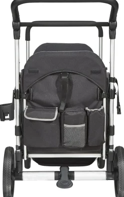 Larktale Caravan Stroller Wagon Complete - Mornington Gray/Barossa Red