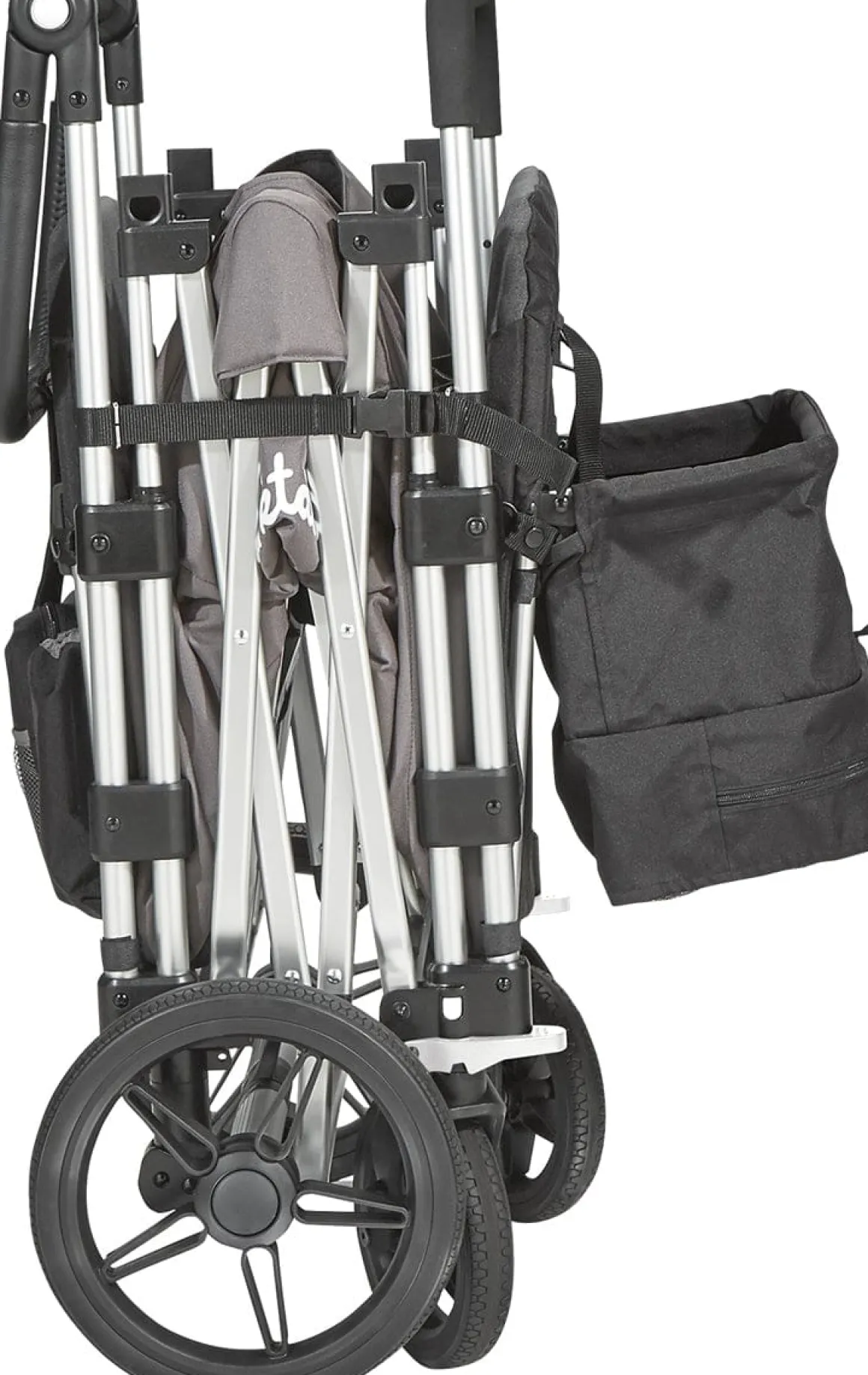 Larktale Caravan Stroller Wagon Complete - Mornington Gray/Barossa Red