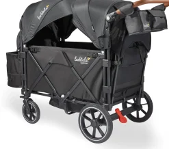 Larktale Caravan V3 (2 Seater) Stroller Wagon - Byron Black