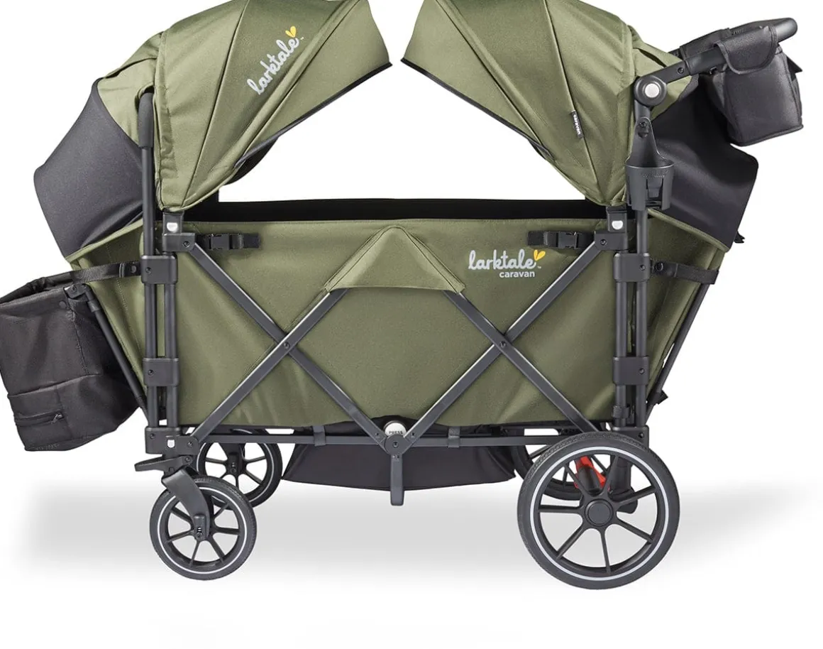 Larktale Caravan V3 (2 Seater) Stroller Wagon - Chelsea Green