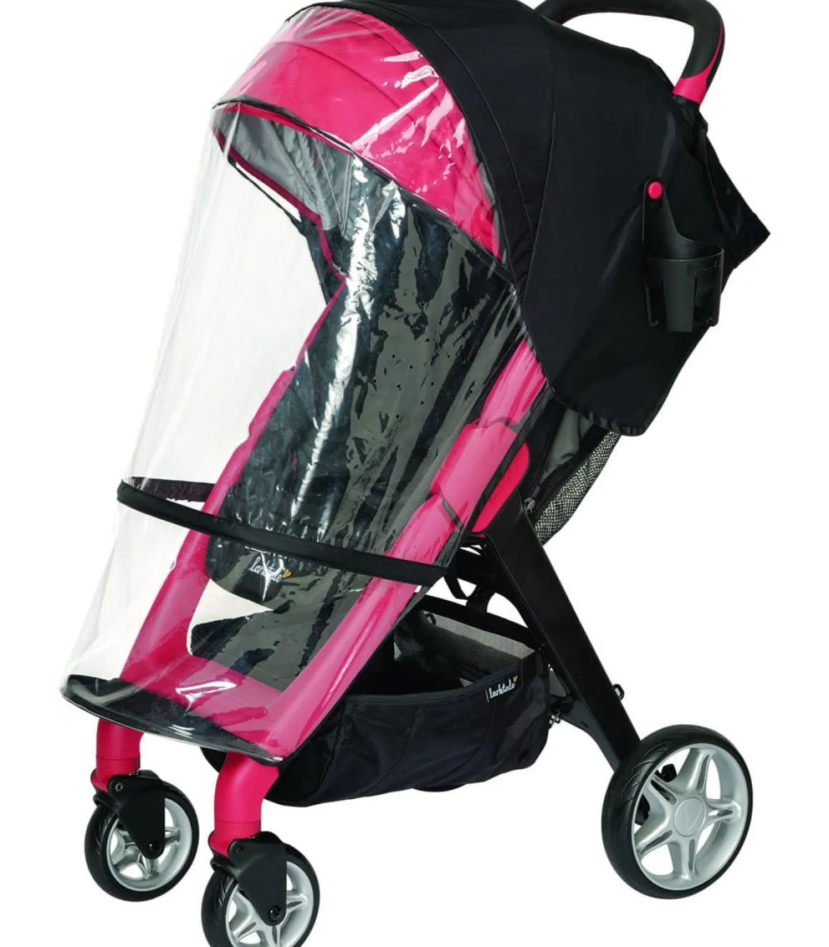 Larktale Chit Chat Compact Stroller Winter Bundle - Barossa Red / Black