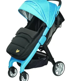 Larktale Chit Chat Compact Stroller Winter Bundle - Barossa Red / Black