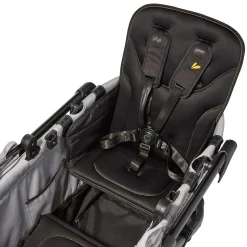 Larktale Crossover V2 (2 Seater) Convertible Stroller Wagon - Byron Black
