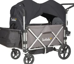 Larktale OPEN BOX Caravan Stroller Wagon Complete - Mornington Gray/Byron Black