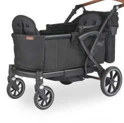 Larktale Sprout V2 Single-to-Double Stroller Wagon - Byron Black