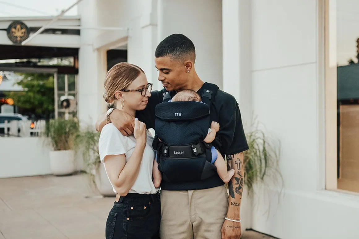 Lascal M1 Baby Carrier - Blue