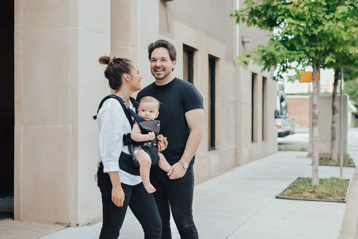 Lascal M1 Baby Carrier - Gray