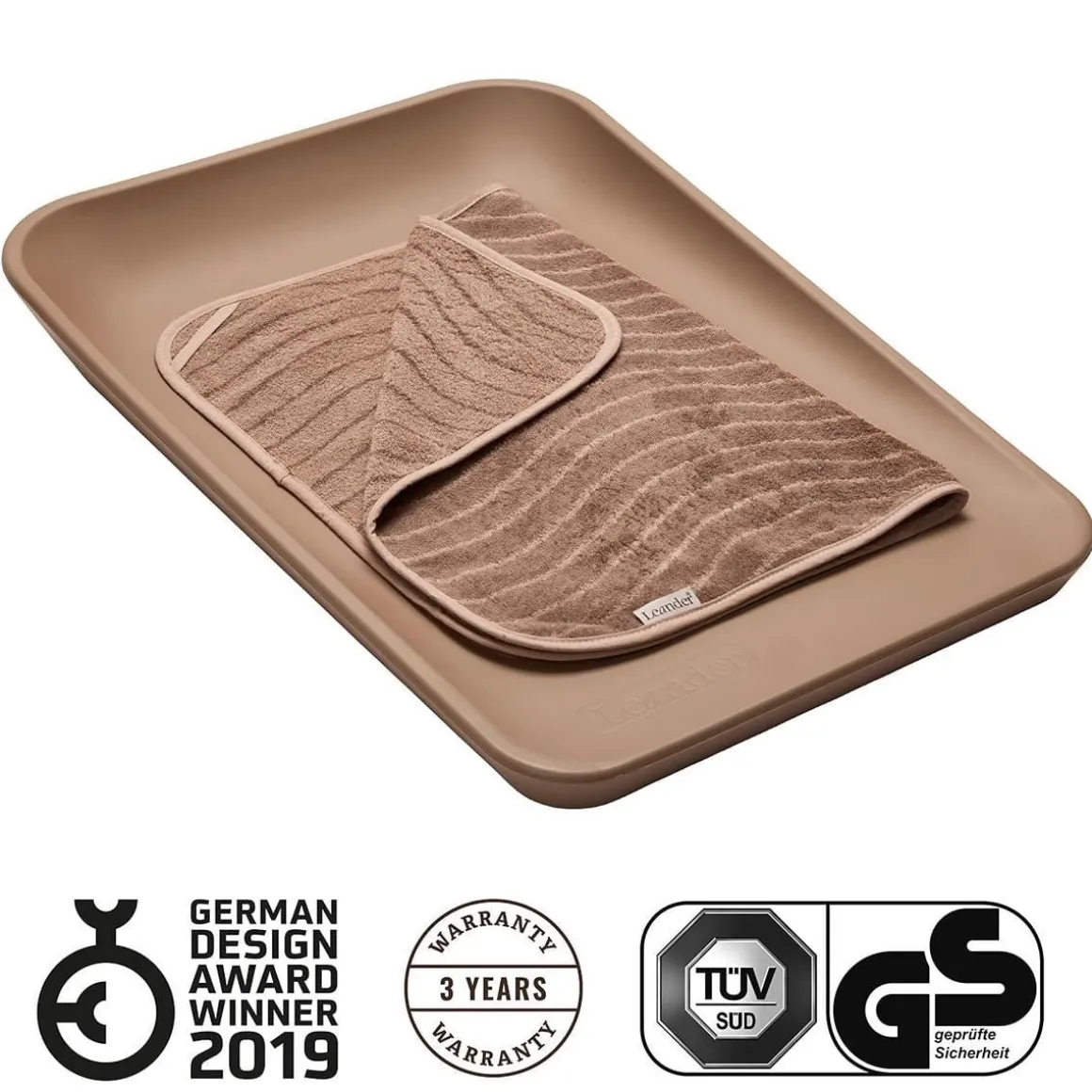 Leander Matty Changing Pad - Clay