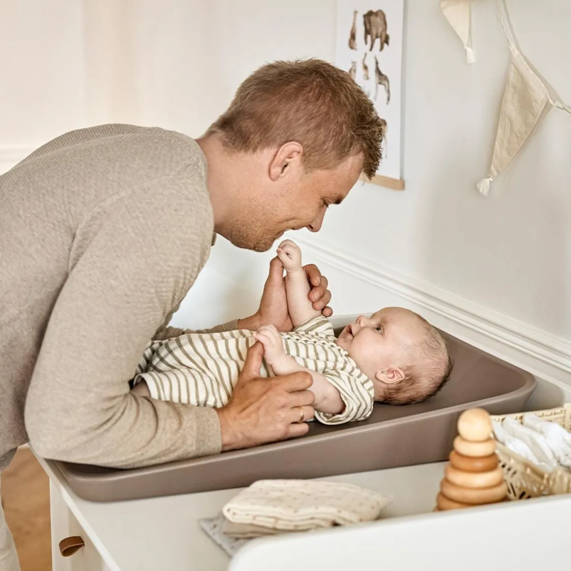 Leander Matty Changing Pad - Mocca