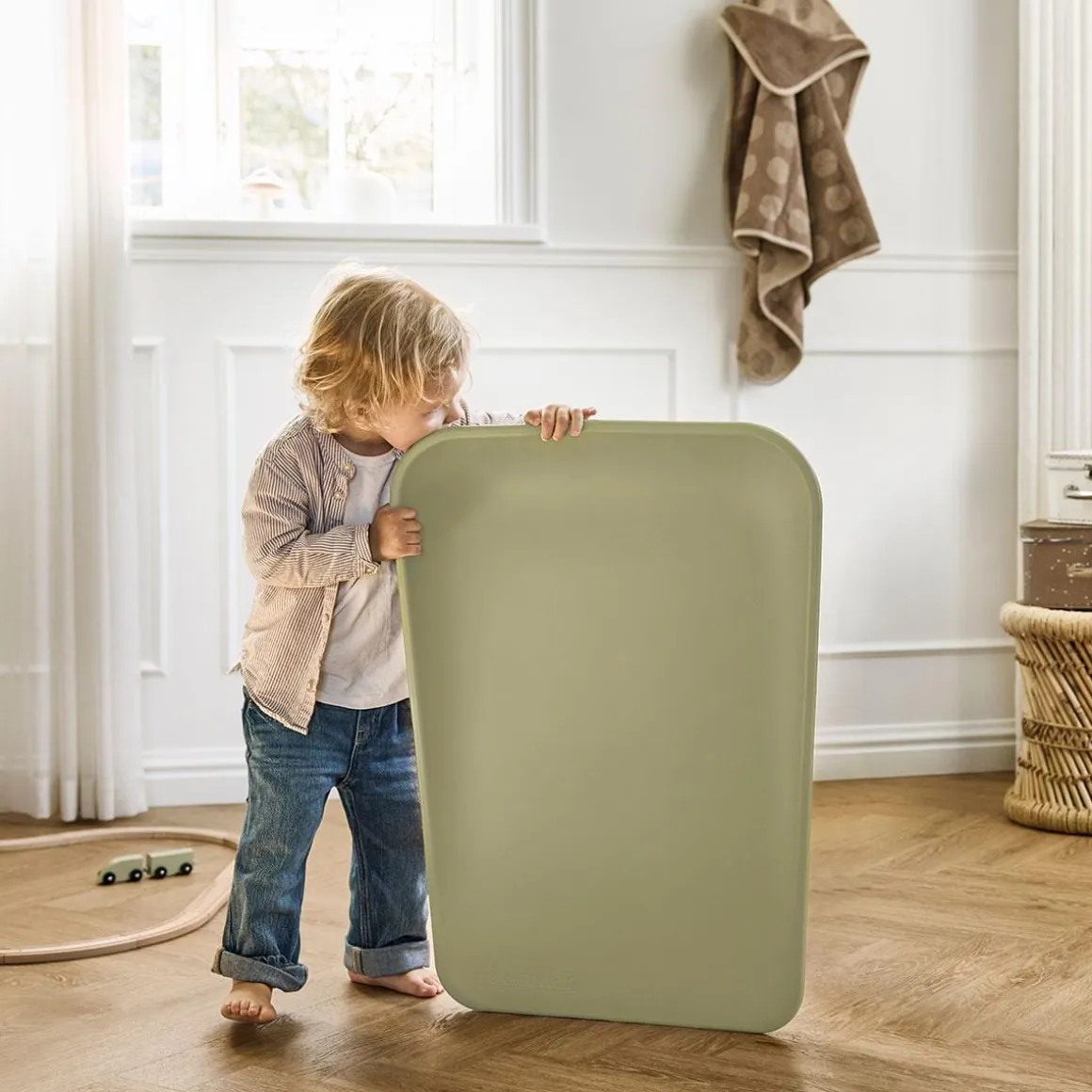 Leander Matty Changing Pad - Olive