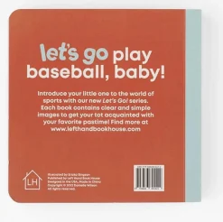 Left Hand Book House Board Book - Baseball Baby
