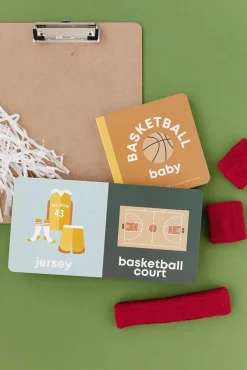 Left Hand Book House Board Book - Basketball Baby