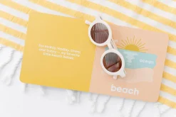 Left Hand Book House Board Book - Beach Baby
