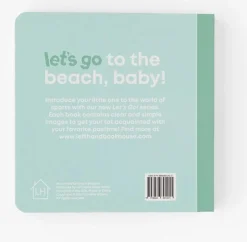 Left Hand Book House Board Book - Beach Baby