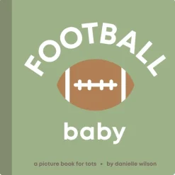 Left Hand Book House Board Book - Football Baby