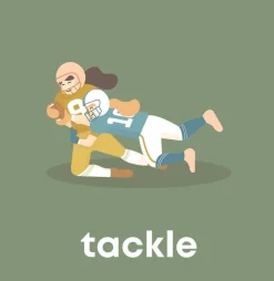 Left Hand Book House Board Book - Football Baby