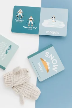Left Hand Book House Board Book - Snow Baby