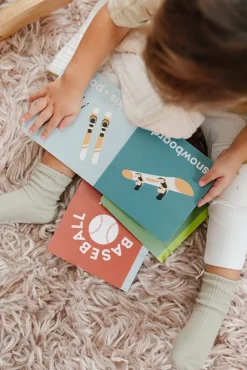 Left Hand Book House Board Book - Snow Baby