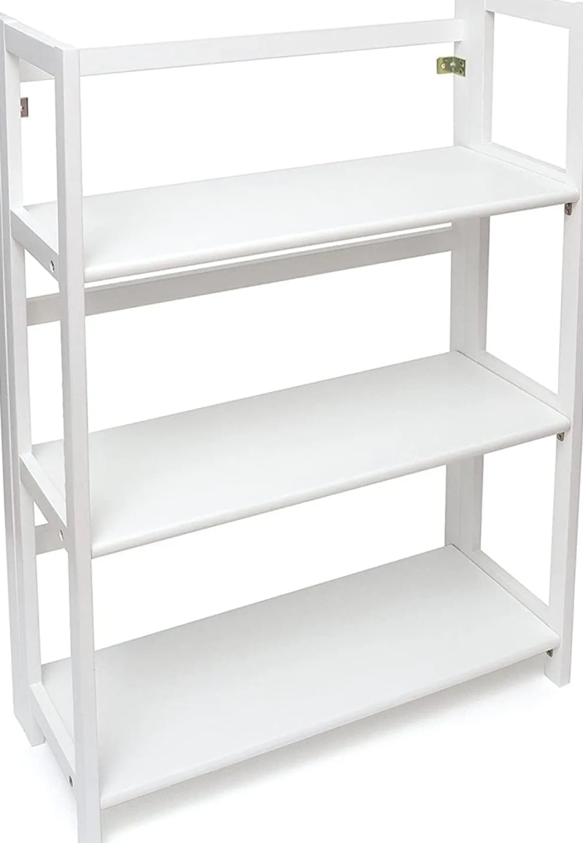 Lipper International Kids 3-Shelf Folding Bookcase - White