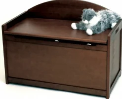 Lipper International Kids Toy Chest - Walnut