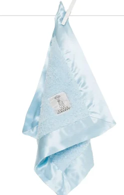 Little Giraffe Chenille Blanky - Blue