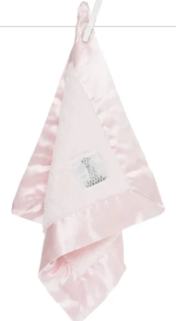 Little Giraffe Chenille Blanky - Pink